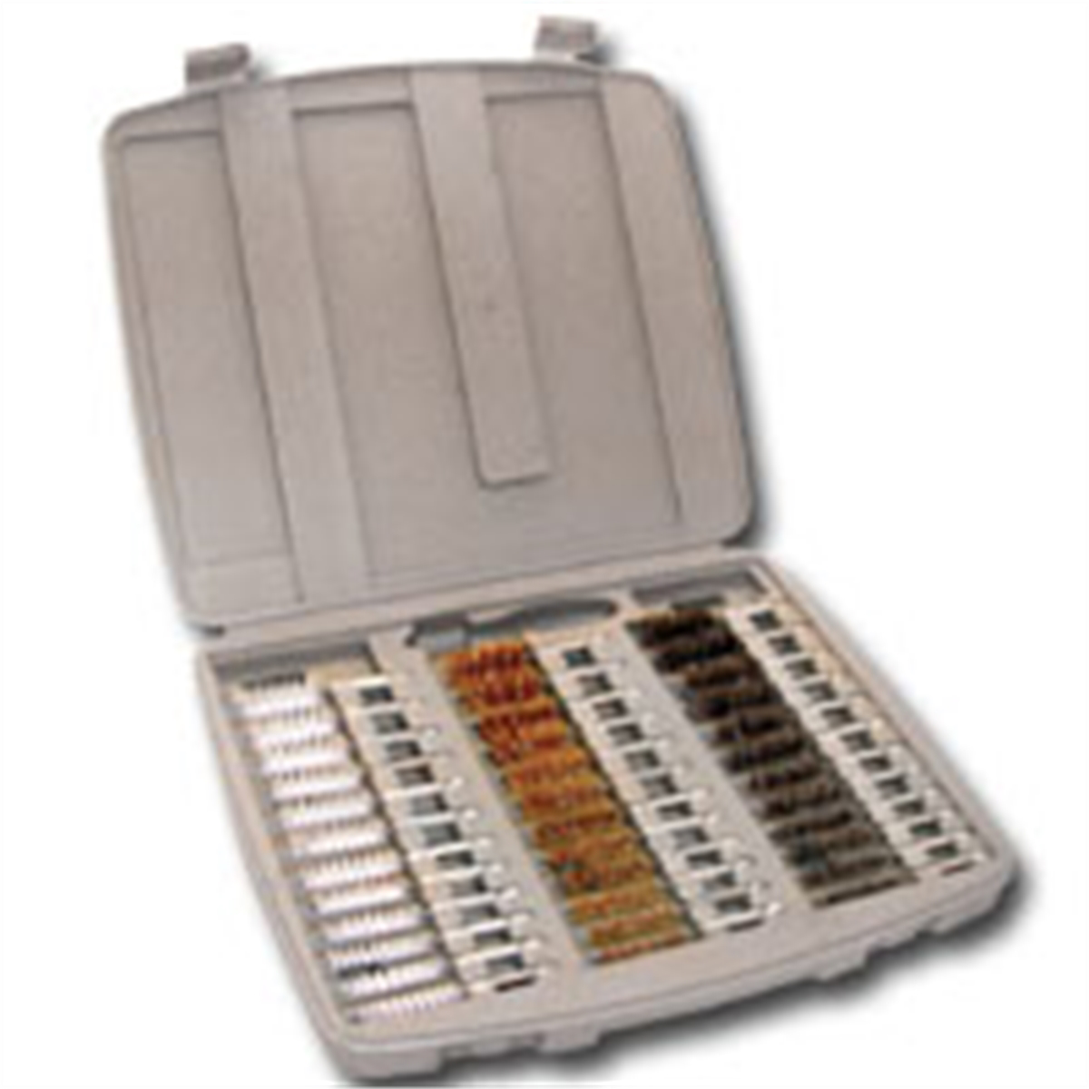 Professional Bore Brush Set 36-Pc Steel Brass Nylon 8-19mm
