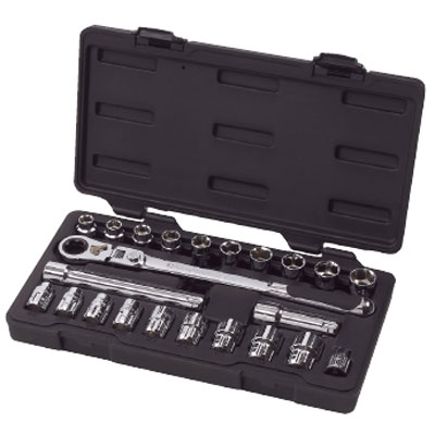 3/8 In Dr GearRatchet Set w/ Locking Handle