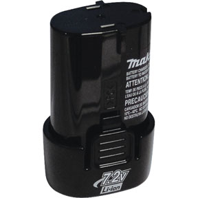 7.2V Lithium Ion Battery
