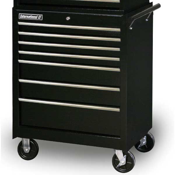 27 In 7 Drawer Value Series Cabinet - Black
