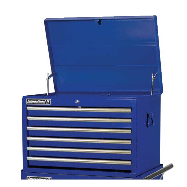 27 In 6 Drawer Value Series Top Chest - Blue