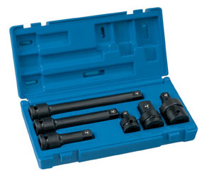 1/2'' Drive Impact Adapter & Extension Set - 6-Pc