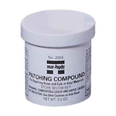 Vinyl Patching Compound - 5.5 Oz Jar - 6/Pk