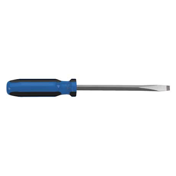 Standard Tip, Square Shank Slotted Screwdriver - 8-1/4 In Length