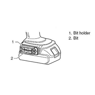 Bit Holder for BDF452