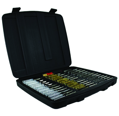 Bore Brush Set w/ 1/4" Driver Handle - 36-Pc