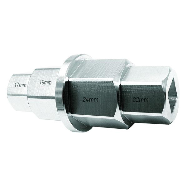 Superlight T6 Hex Axle Tool, 7075AL - 17, 19, 22, 24 mm