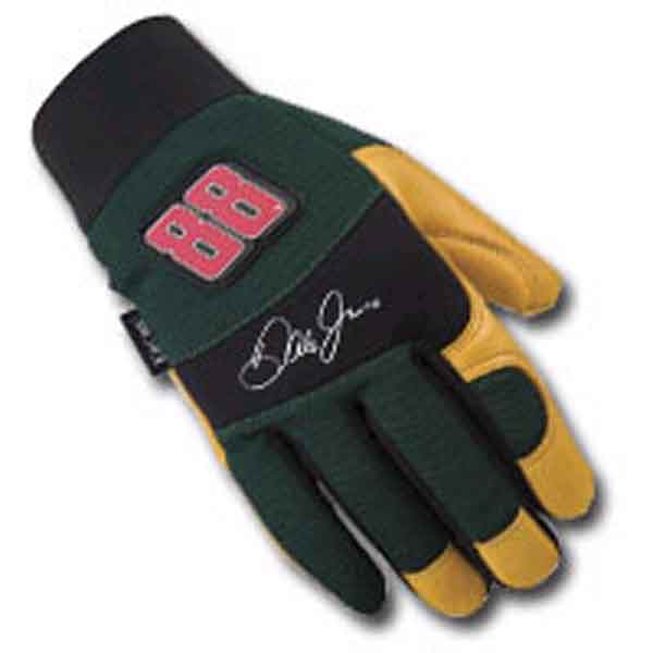 NASCAR #88 Dale Earnhardt Jr. Deer Skin Glove - Extra Larg