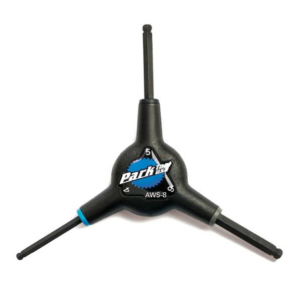 3 Way Ball Hex Wrench Set - 4mm, 5mm, and 6mm