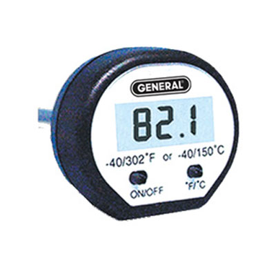 c. Digital Stem Thermometer - 302°