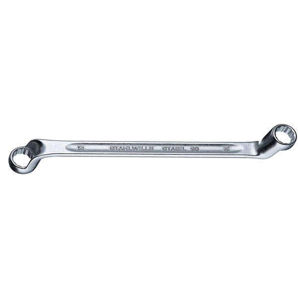 20 Double Ended Ring Spanner Offset 17 x 19mm