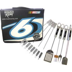 Roush Racing BBQ Tool Set - 16-Pc