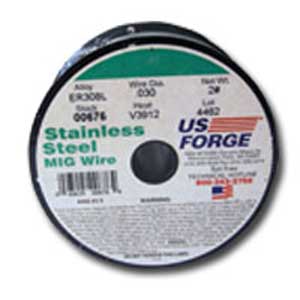 2 Lb. ER308L Stainless Steel Mig Wire - .030