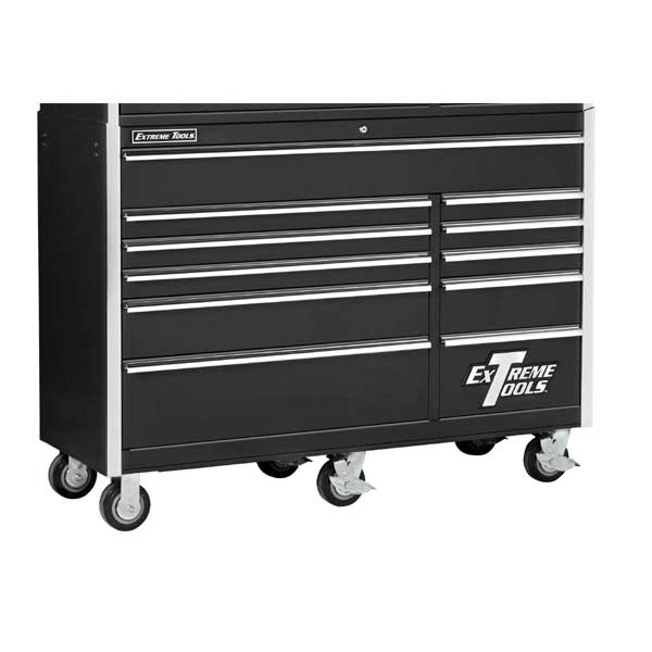 56 In 11 Drawer Professional Roller Cabinet - Red