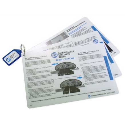 Service Light Reset Tech Cards