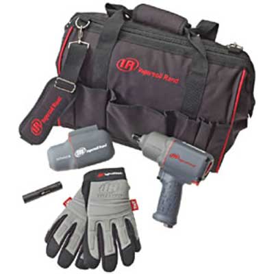 1/2 In Dr Titanium MAX Air Impact Kit w/ Lighted Boot IRT213