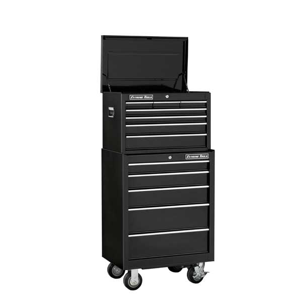 26 In Professional Series Tool Box Combo Unit - Black Fre