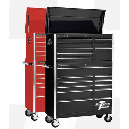 41 In Professional Series Tool Box Combo Unit - Red