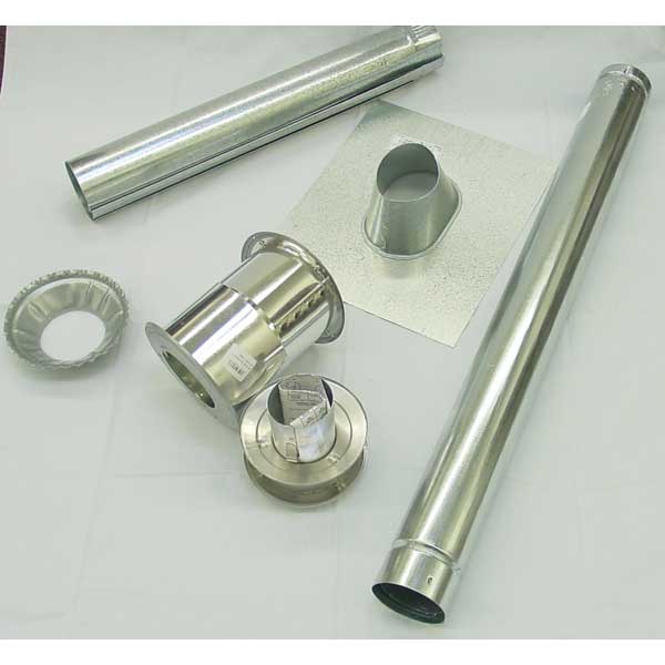 3" Vertical Vent Kit for MHU45 and Horizontal Vent Kit for MHT45