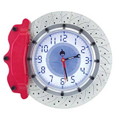 14" Disc Rotor and Caliper Wall Clock