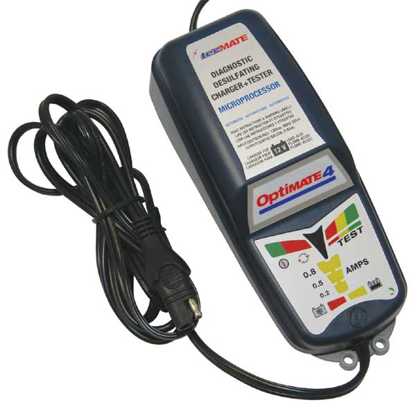 OptiMate 4 Diagnostic Battery Charger Optimizer