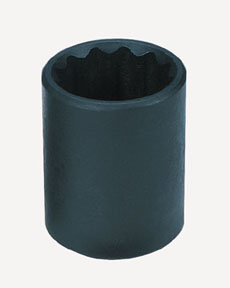 1/2 In Dr 12-Pt Fractional Standard Length Impact Socket - 1-1/1