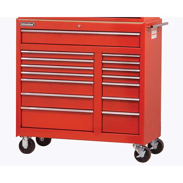 42 In Profesional Series 15-Drawer - Red