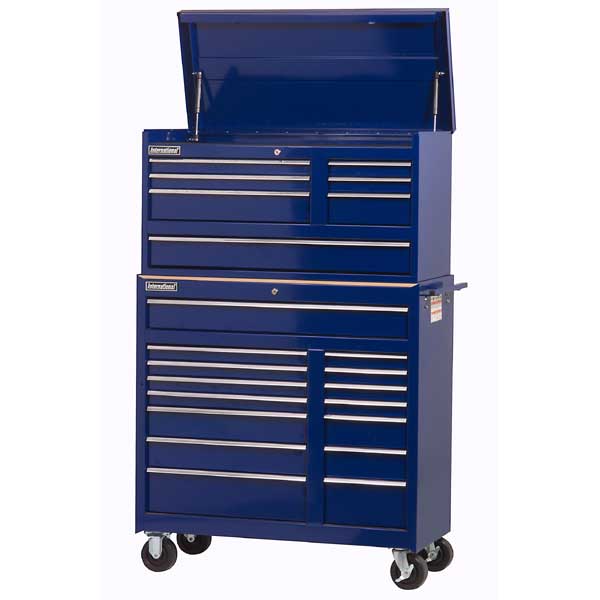 42 In Pro Series Chest-Cabinet Combo Unit - Blue