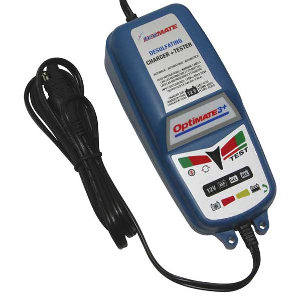Optimate 3+ Motorcycle Battery Charger