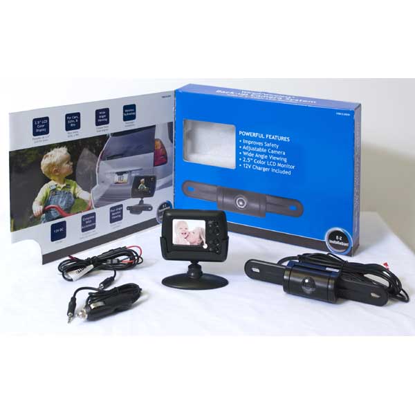Wireless Back Up Camera System w/ 2.5 In Color Monitor