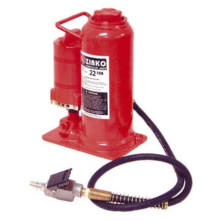 Zinko 22-Ton Air Hydraulic Bottle Jack - Heavy-Duty Lifter