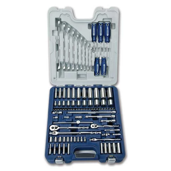 (image for) Master 1/4- & 3/8 In Dr Socket Wrench and Screwdriver Set - 95-P