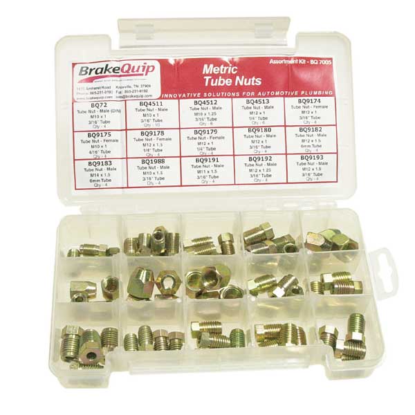 Metric Tube Nuts Assortment