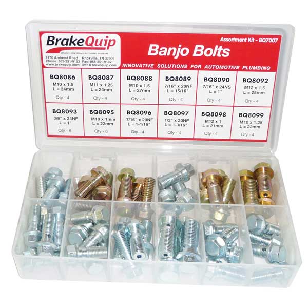 Banjo Bolt Assortment