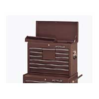 Tool Room Series 10-Drawer Chest - Brown Wrinkle