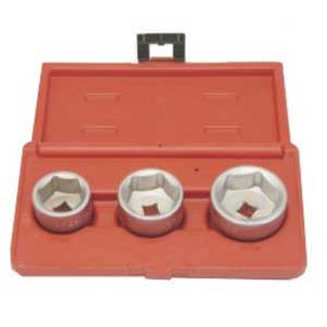 Oil Filter Socket Set - 3-Pc