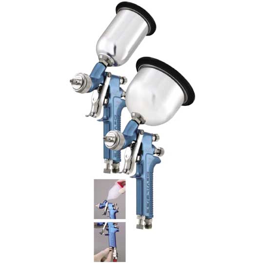 SRiW Gravity Spot Repair Gun - 4 Oz Aluminum Cup, .8 Tip