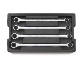 GearBox Add On Double Box Ratcheting Wrench Set - SAE 4-Pc