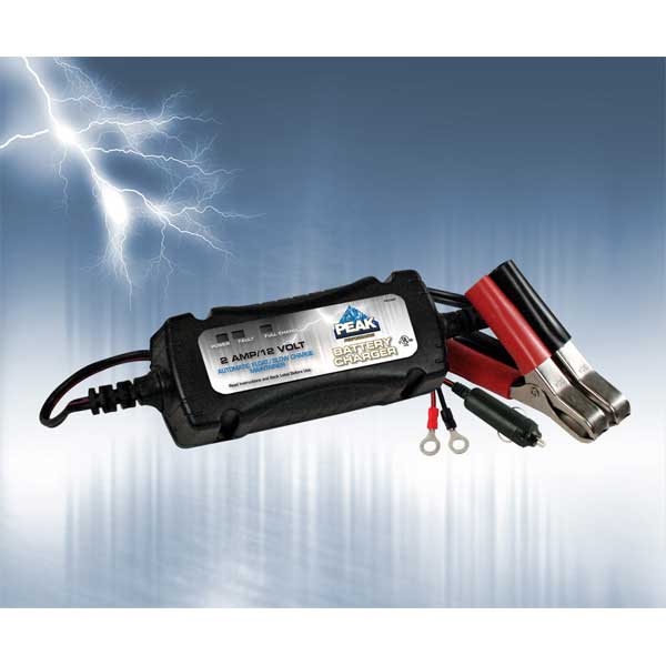 2 Amp 12 V Automatic Float Battery Charger