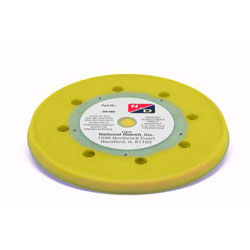 8 In Molded Urethane Pad - Fiber Backed w/ 5Screws