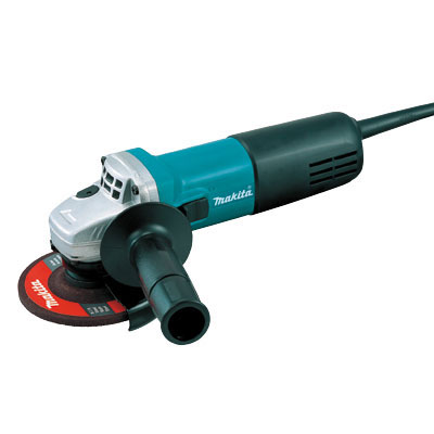 4-1/2 In Angle Grinder w/ 4 Extra Grinding Wheels