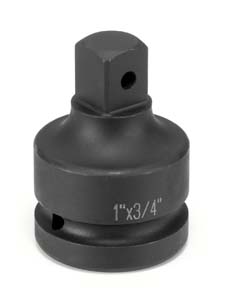 Impact Socket Adapter - 1 In Female x 3/4 In Male w/ Pin Hole