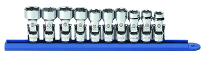 3/8 Inch Drive Metric 6 Pt Socket Set 10 Pc