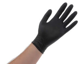 Atlantic Safety Products BL-L Black Lightning Powder Free Nitril