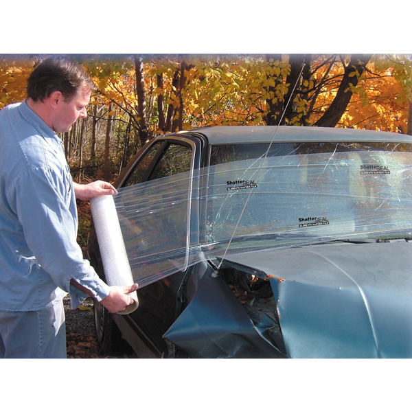 Shatter Seal Windsheild Barrier Film 24 In x 100 Ft
