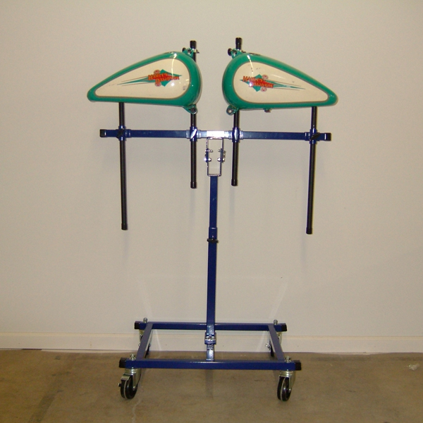 Motorcycle Dual Fuel Tank Stand