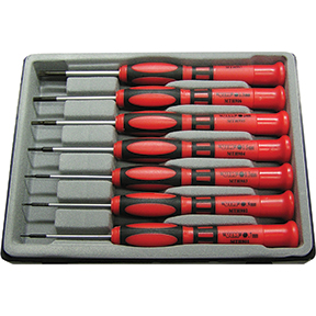 Miniature Metric Hex Driver Set - 7-Pc