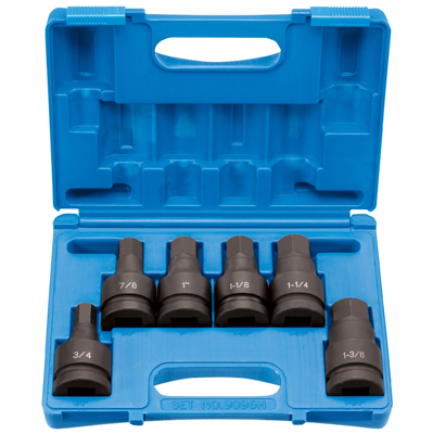 1 In Dr Fractional Hex Driver Set - 6-Pc