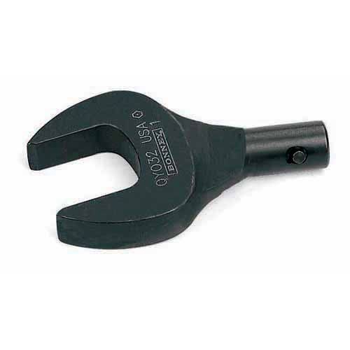 Open End Head for Pre-Set Torque Wrenches - J Shank - 1-1/4 In
