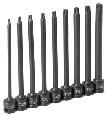 Grey Pneumatic 1206T 3/8" Drive Extended Star Socket Set